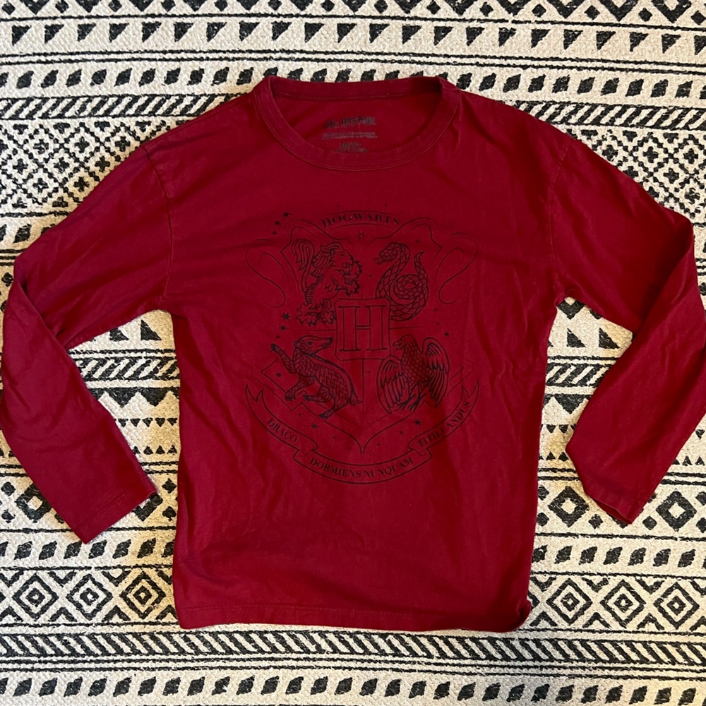 Harry Potter Hogwarts long sleeve T